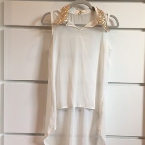 Sheer blouse